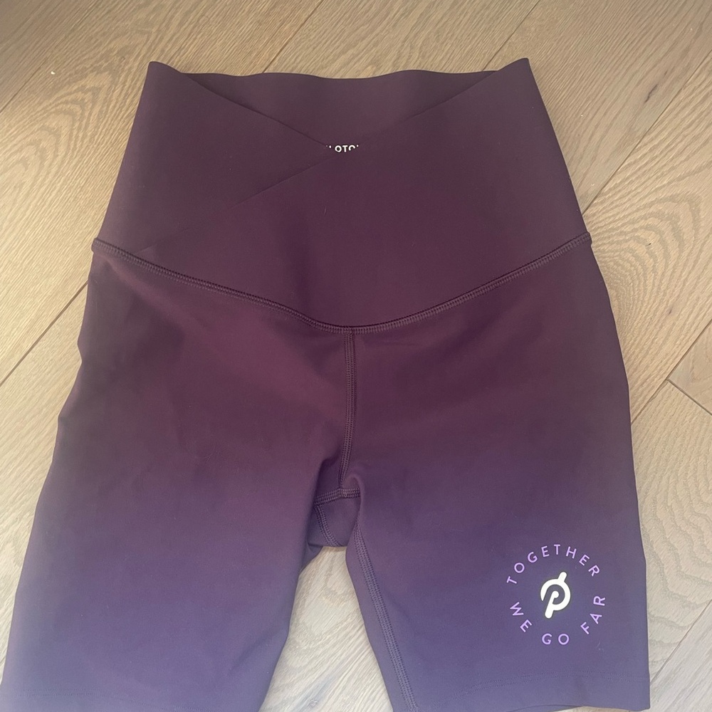 Peloton Dark Purple Cadent 7” High Rise Bike Short